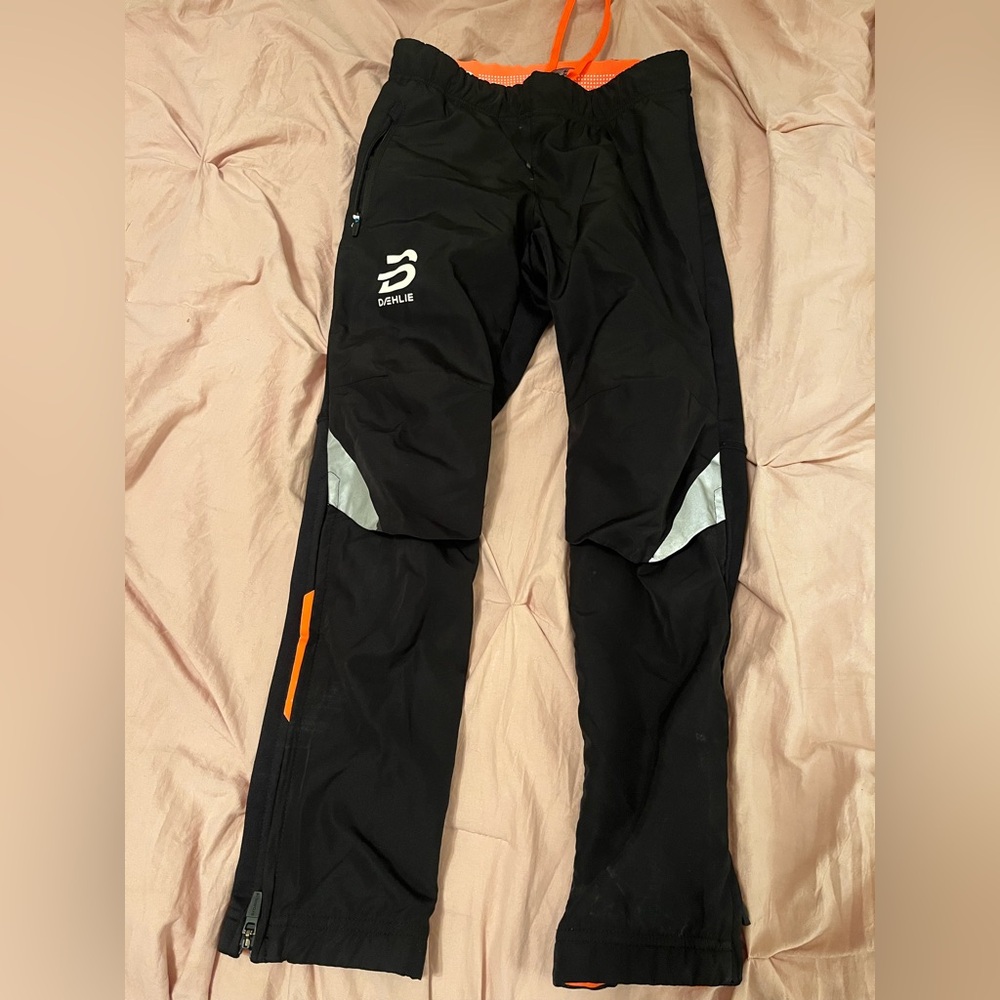 Dæhlie Black and Silver ski Pants